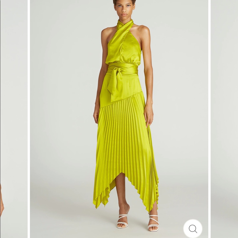 Amur Dixon halter dress